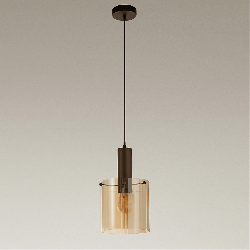 Lights  -  Ferrara Pendant Light - Mocha  -  60484862