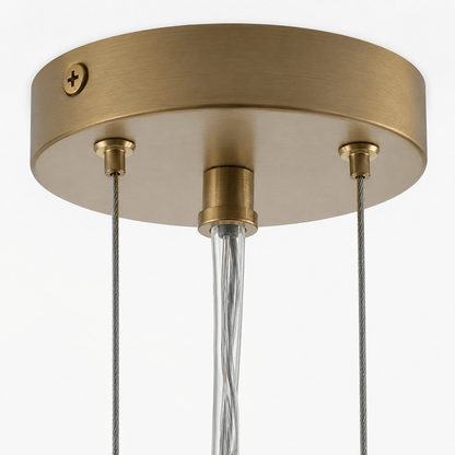 Lights  -  L&B 10821-800GO 10 Light Pendant Ceiling Light - Matt Gold  -  60484865
