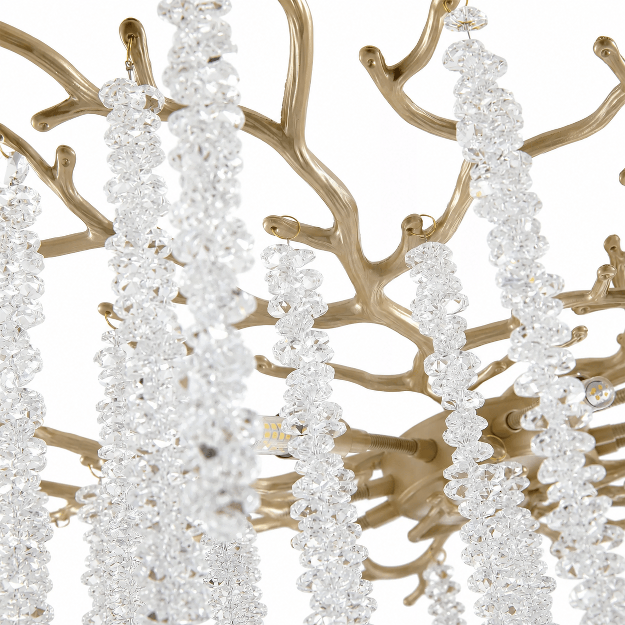 Lights  -  L&B 10821-800GO 10 Light Pendant Ceiling Light - Matt Gold  -  60484865