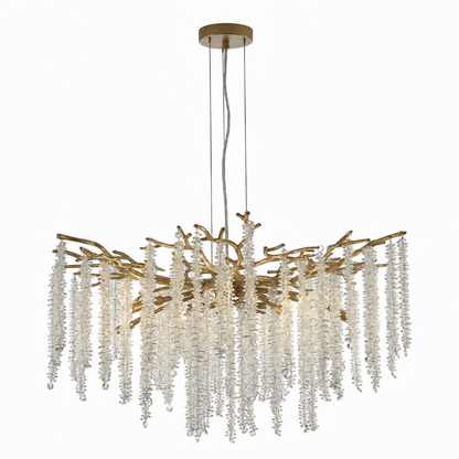 Lights  -  L&B 10821-800GO 10 Light Pendant Ceiling Light - Matt Gold  -  60484865