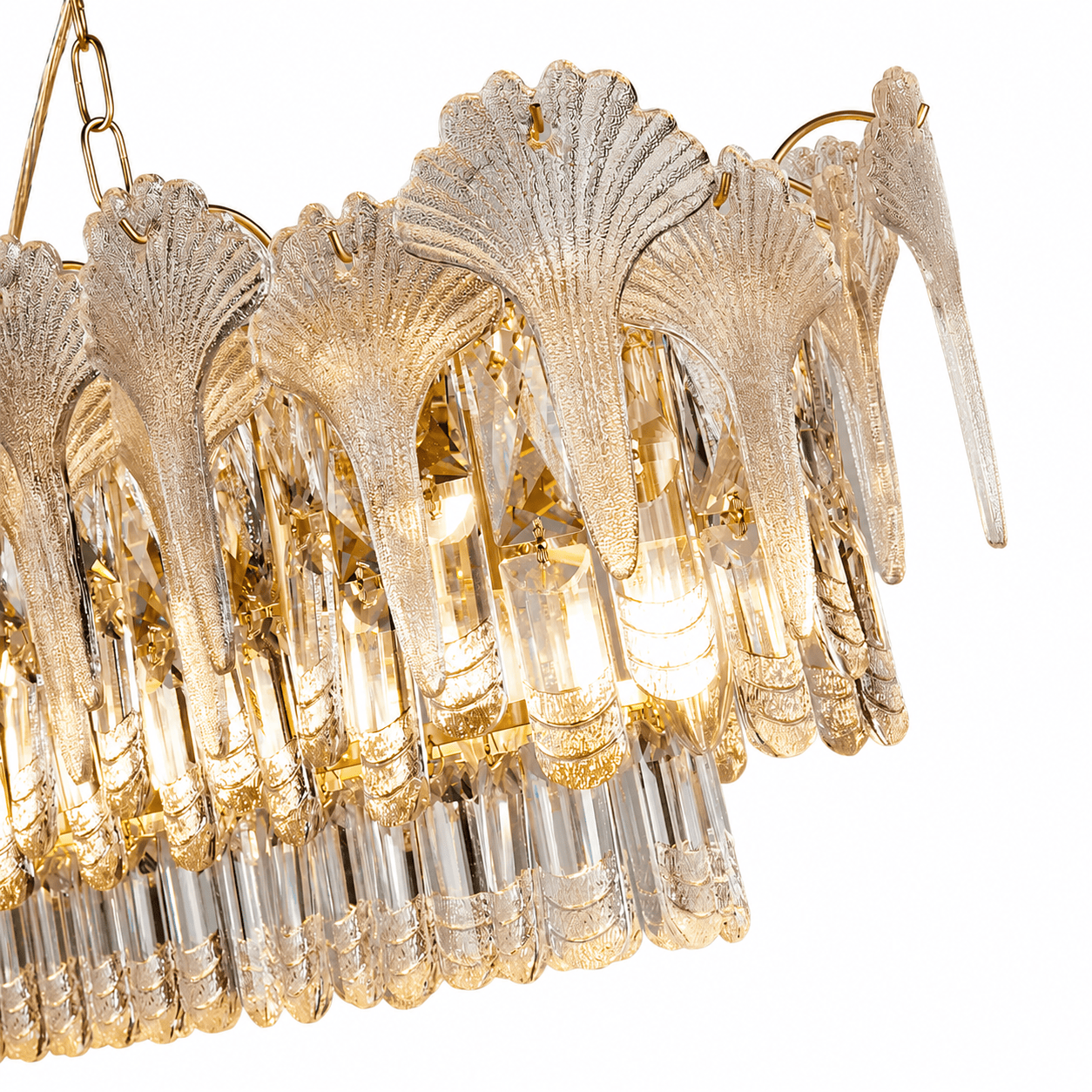Lights  -  L&B 10816-8CL Maeve 8 Light Oval Pendant Ceiling Light  -  60484866