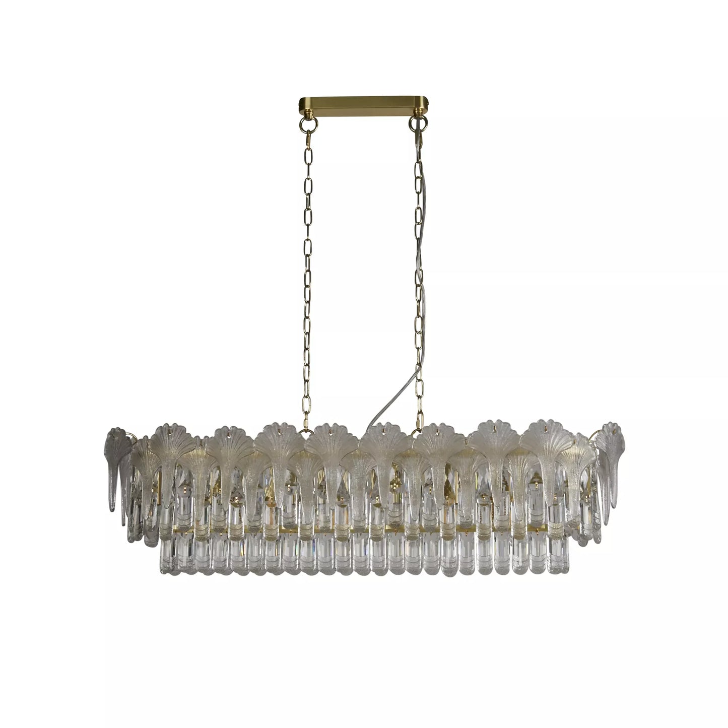Lights  -  L&B 10816-8CL Maeve 8 Light Oval Pendant Ceiling Light  -  60484866