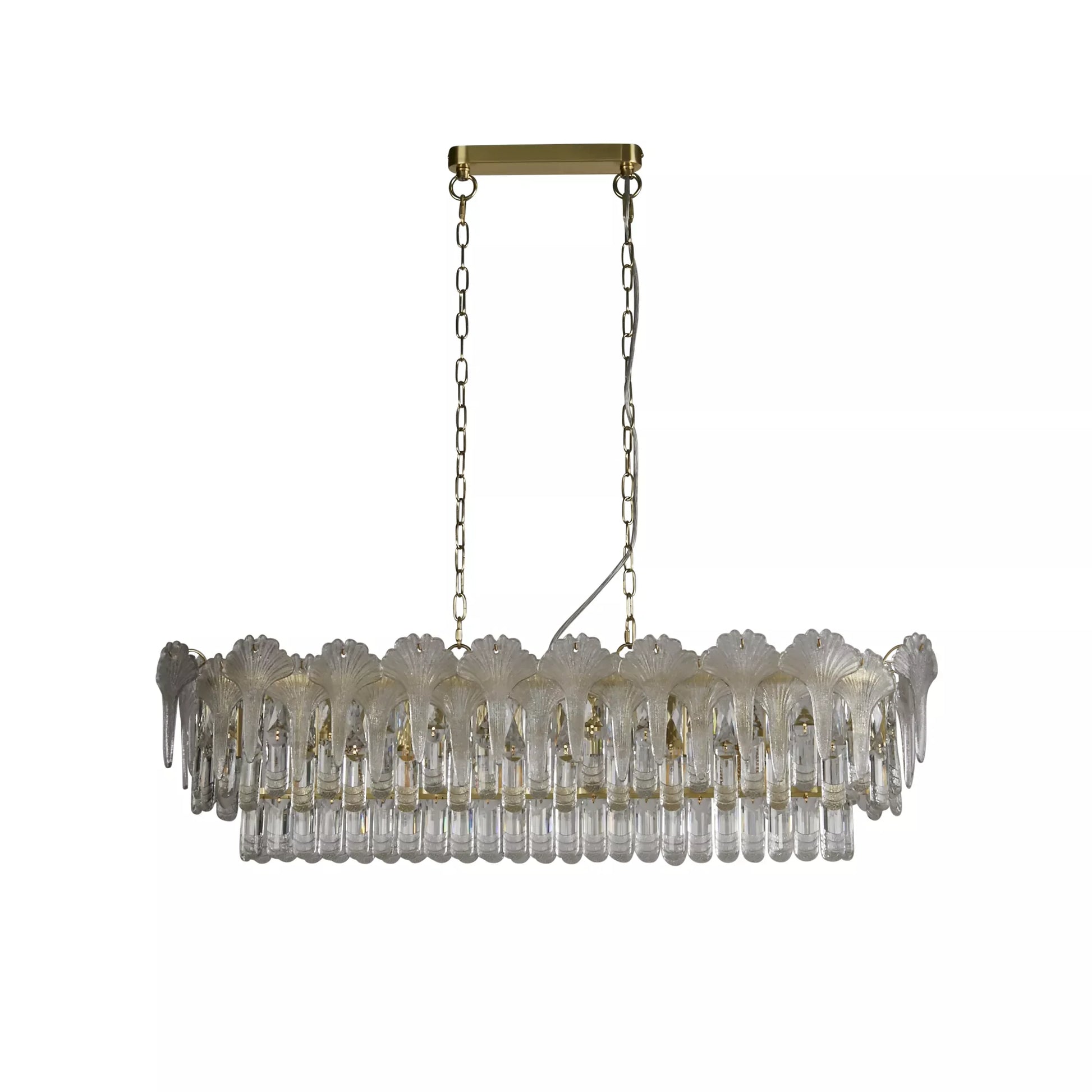 Lights  -  L&B 10816-8CL Maeve 8 Light Oval Pendant Ceiling Light  -  60484866