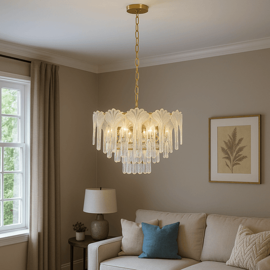 Lights  -  Satin Brass 5 Light Pendant Light  -  60484868