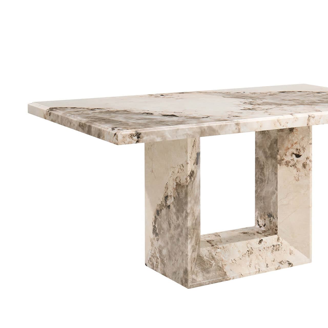 Sparta Dining Table & 6 Troy Chairs