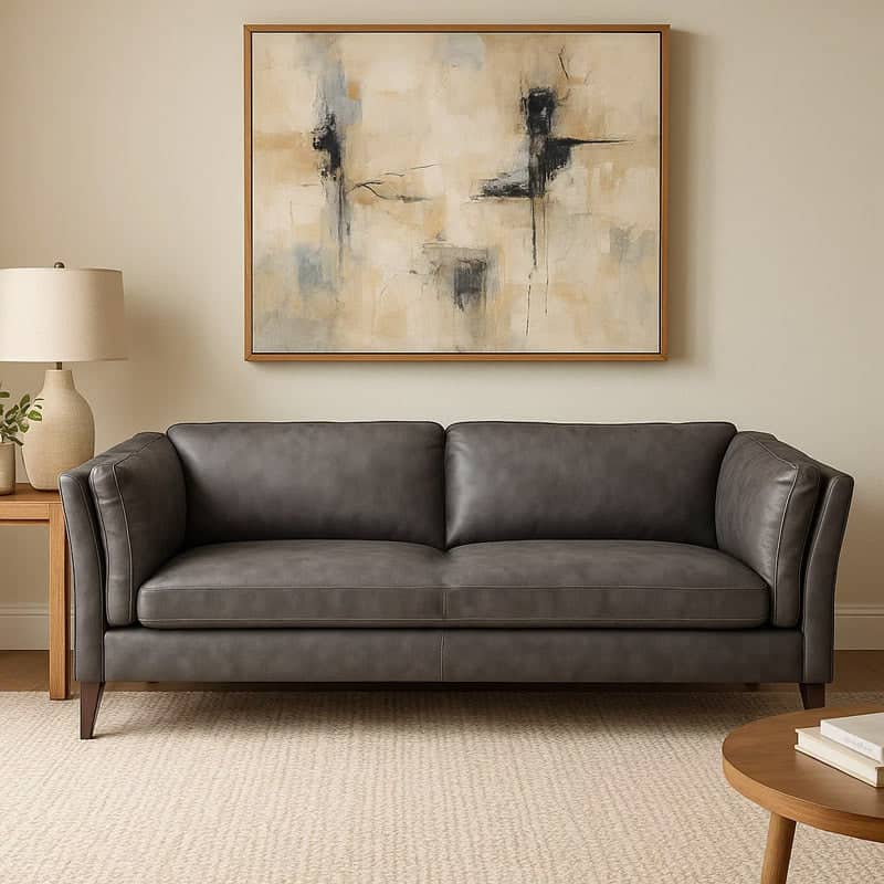 Furniture  -  Reggio 4 Seater Sofa - Grey  -  60484901