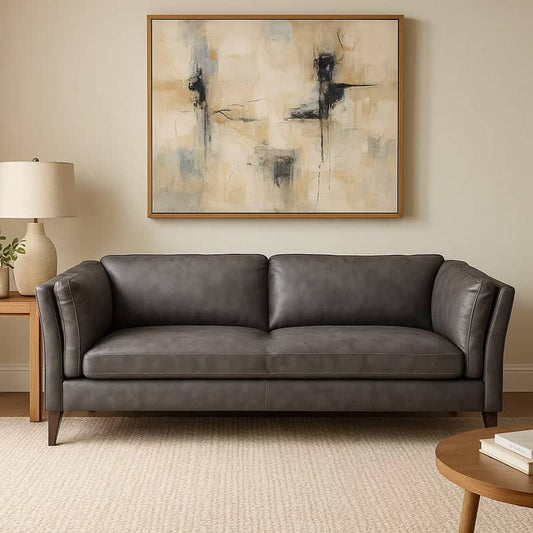 Furniture  -  Reggio 4 Seater Sofa - Grey  -  60484901