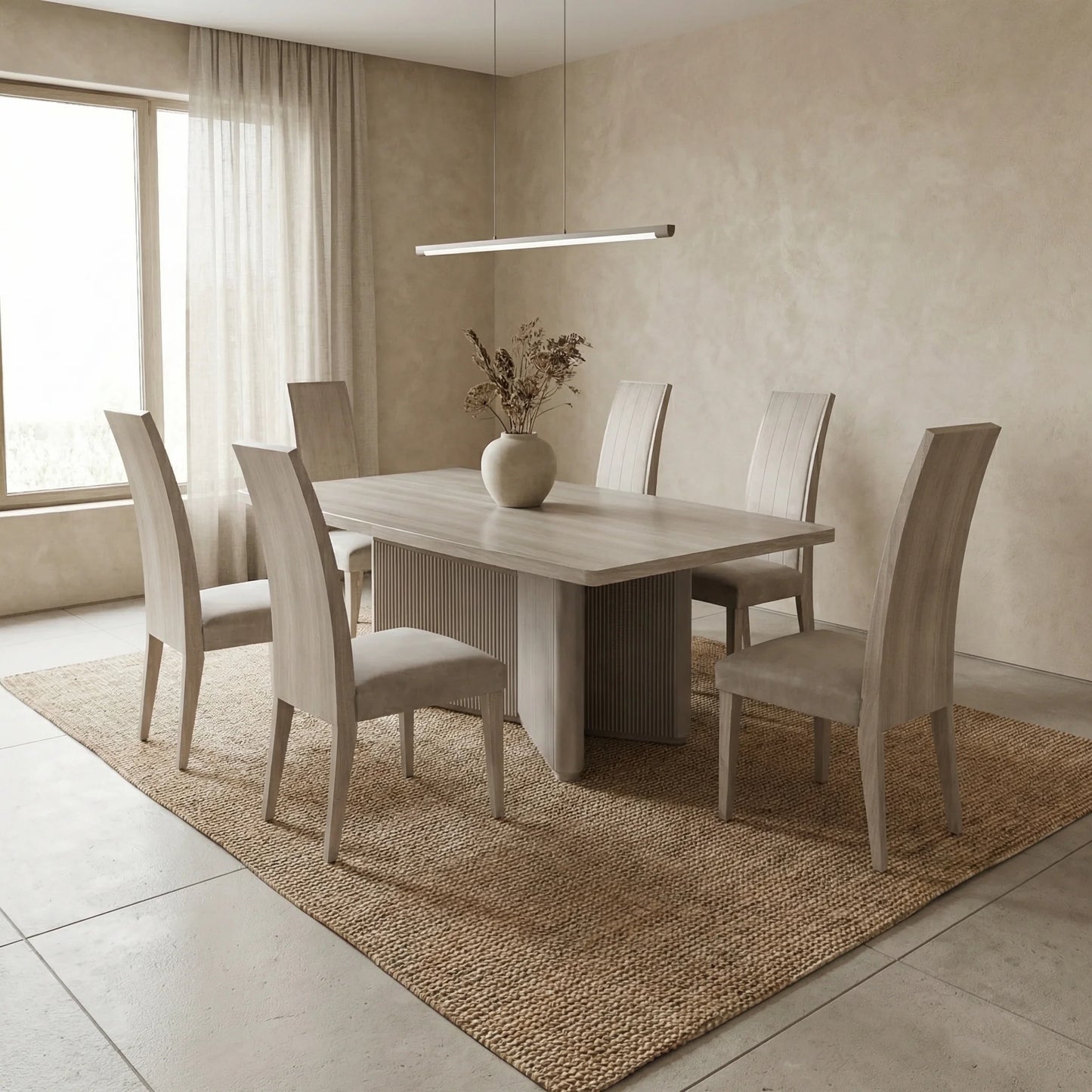 Furniture  -  Bordeaux Table & 6 Chairs  -  60484928