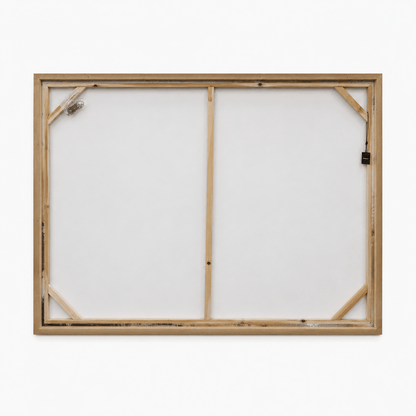 Pictures  -  Painting on Canvas with Oak Wood Frame - 120 x 90cm  -  60484947