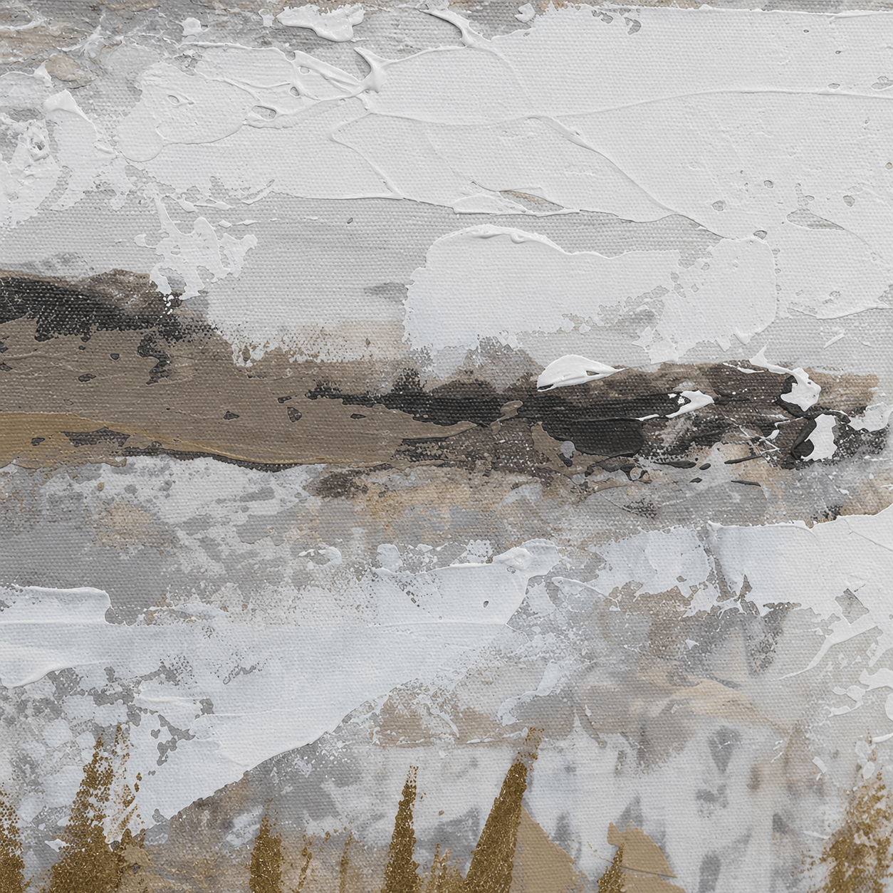 Pictures  -  Painting on Canvas with Oak Wood Frame - 120 x 90cm  -  60484947