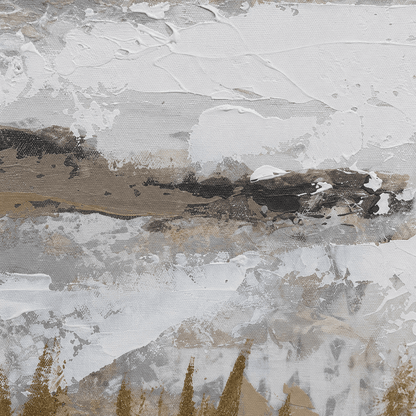 Pictures  -  Painting on Canvas with Oak Wood Frame - 120 x 90cm  -  60484947