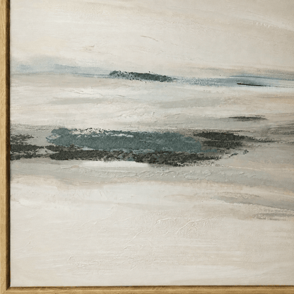 Pictures  -  Painting on Canvas with Light Wood Frame - 120 x 90cm  -  60484960