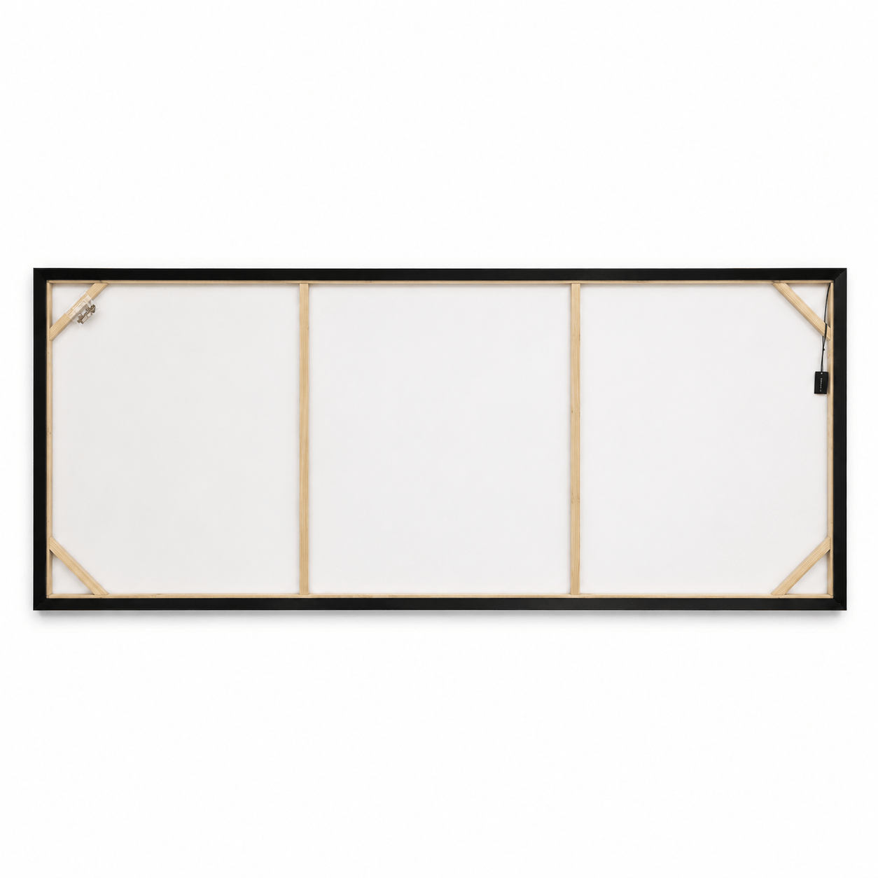 Pictures  -  Tree Painting on Canvas with Black Frame - 150 x 60cm  -  60484963