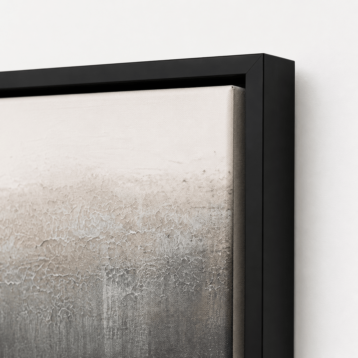 Pictures  -  Tree Painting on Canvas with Black Frame - 150 x 60cm  -  60484963