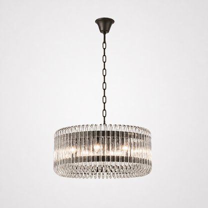 Lights  -  YELLOWSTONE 10-1466-8 BLACK CEILING LIGHT WITH CLEAR GLASS  -  60485100