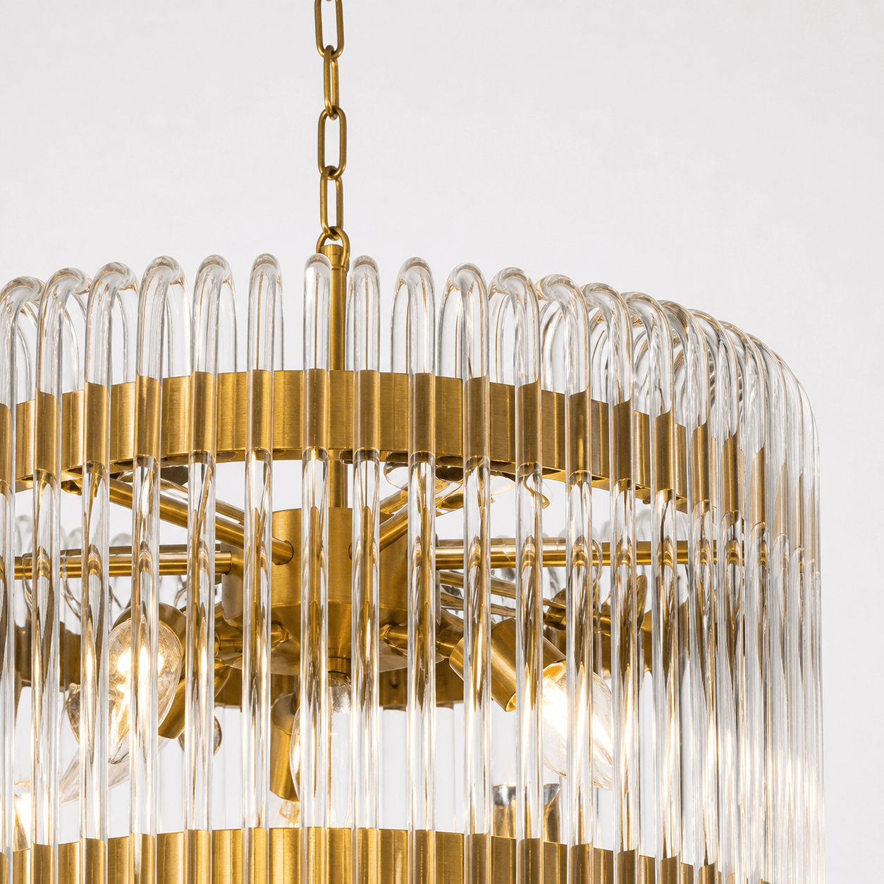 Lights  -  YELLOWSTONE 10-1466-15BB BRASS CEILING LIGHT WITH CLEAR GLASS  -  60485103