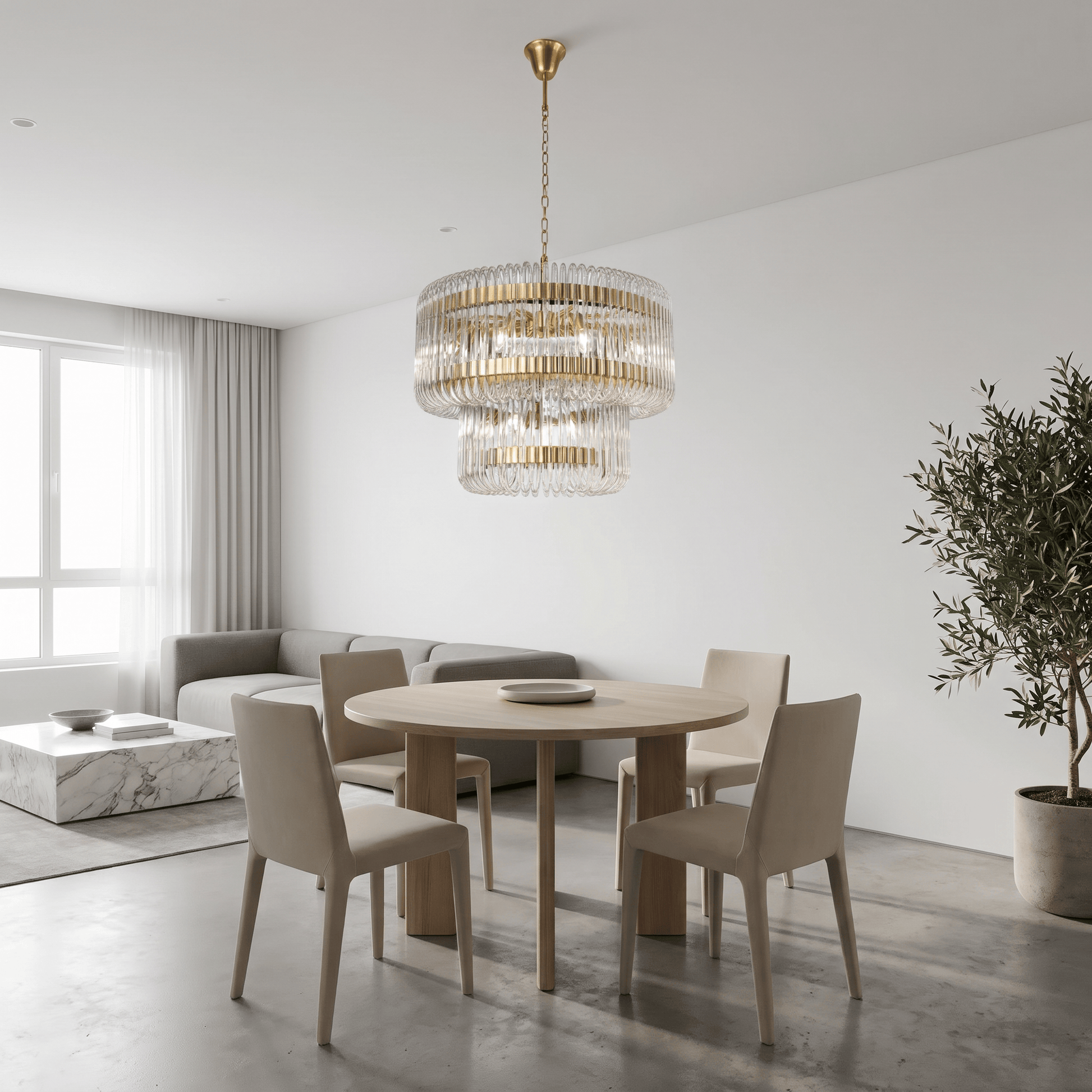 Lights  -  YELLOWSTONE 10-1466-15BB BRASS CEILING LIGHT WITH CLEAR GLASS  -  60485103