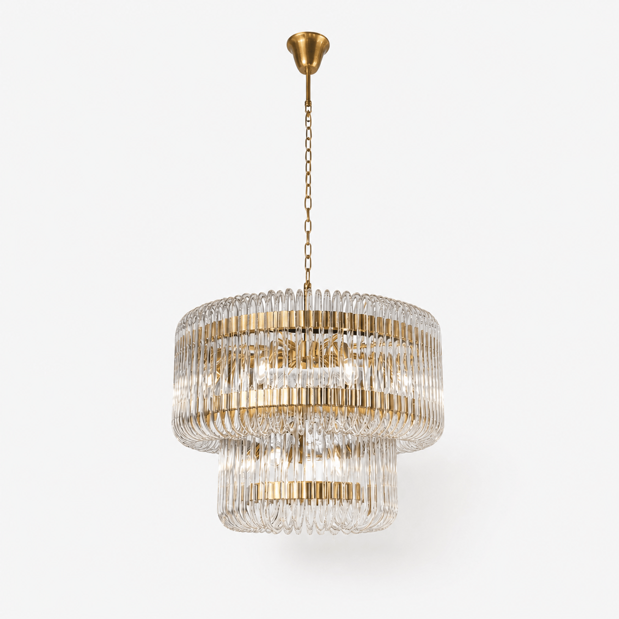Lights  -  YELLOWSTONE 10-1466-15BB BRASS CEILING LIGHT WITH CLEAR GLASS  -  60485103