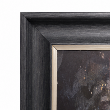 60485117 Elephant Framed Painting - 114 x 74cm