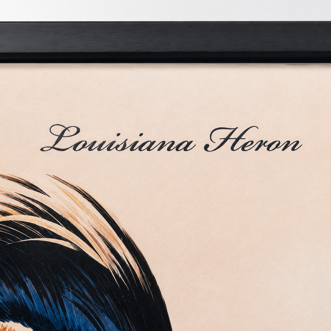 60485122 Heron Velvet Canvas Large - 142 x 93cm