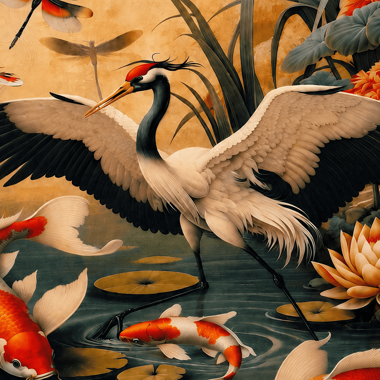 60485123 Animal Velvet Canvas Large - 142 x 92cm