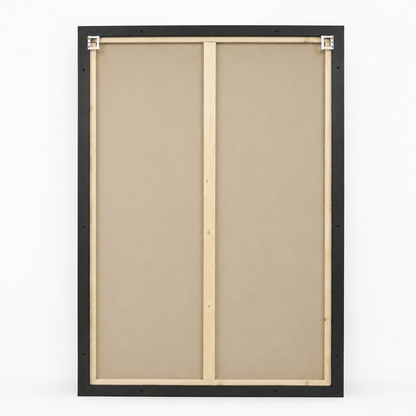 Pictures  -  SHH Orient 3 Velvet Large Canvas with Black Frame - 92 x 142cm  -  60485124