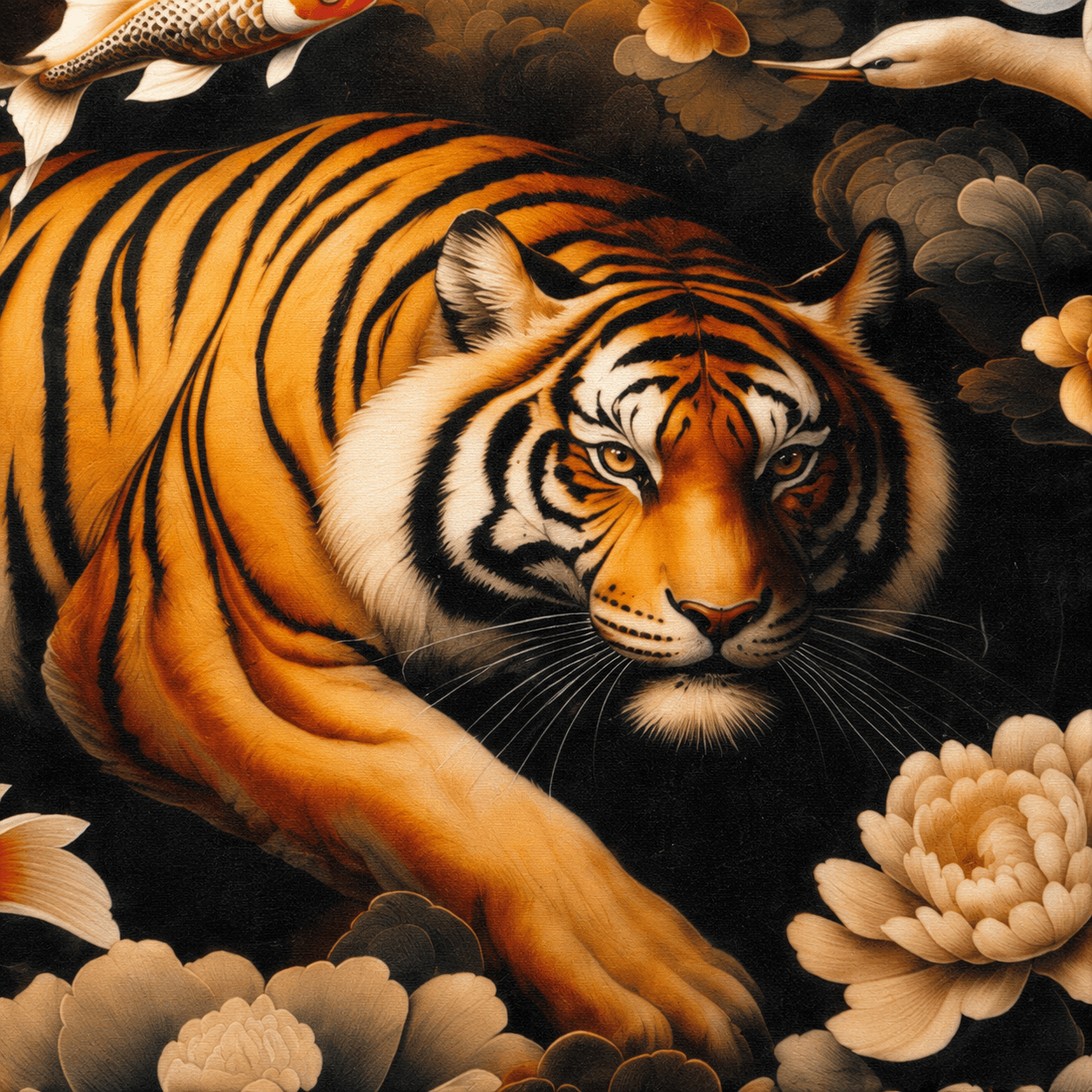 Pictures  -  60485126 Animal Velvet Canvas Medium - 93 x 68cm  -  60485126