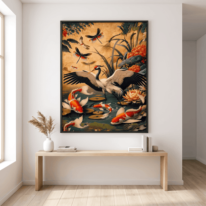 60485127 Animal Velvet Canvas Medium - 93 x 68cm