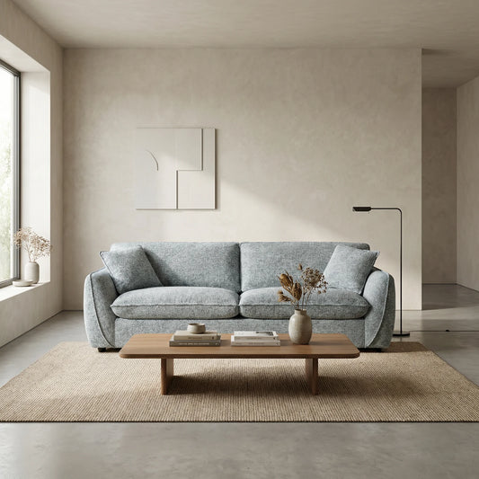 Furniture  -  Munich 3 Seater Sofa - Grey  -  60485136