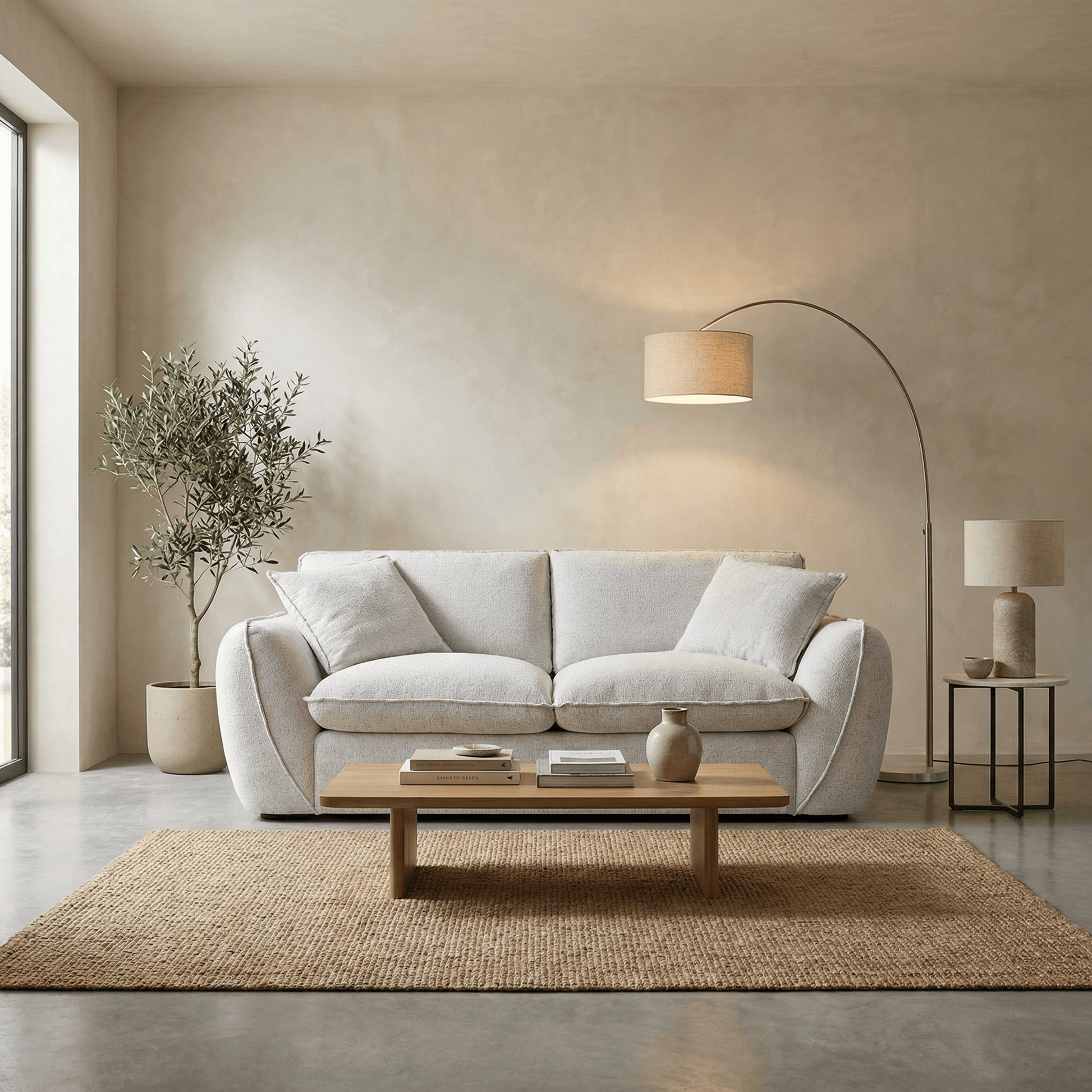 Furniture  -  Munich 2 Seater Sofa - Beige  -  60485141