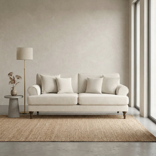 Furniture  -  Orton 3 Seater Sofa - Beige  -  60485153