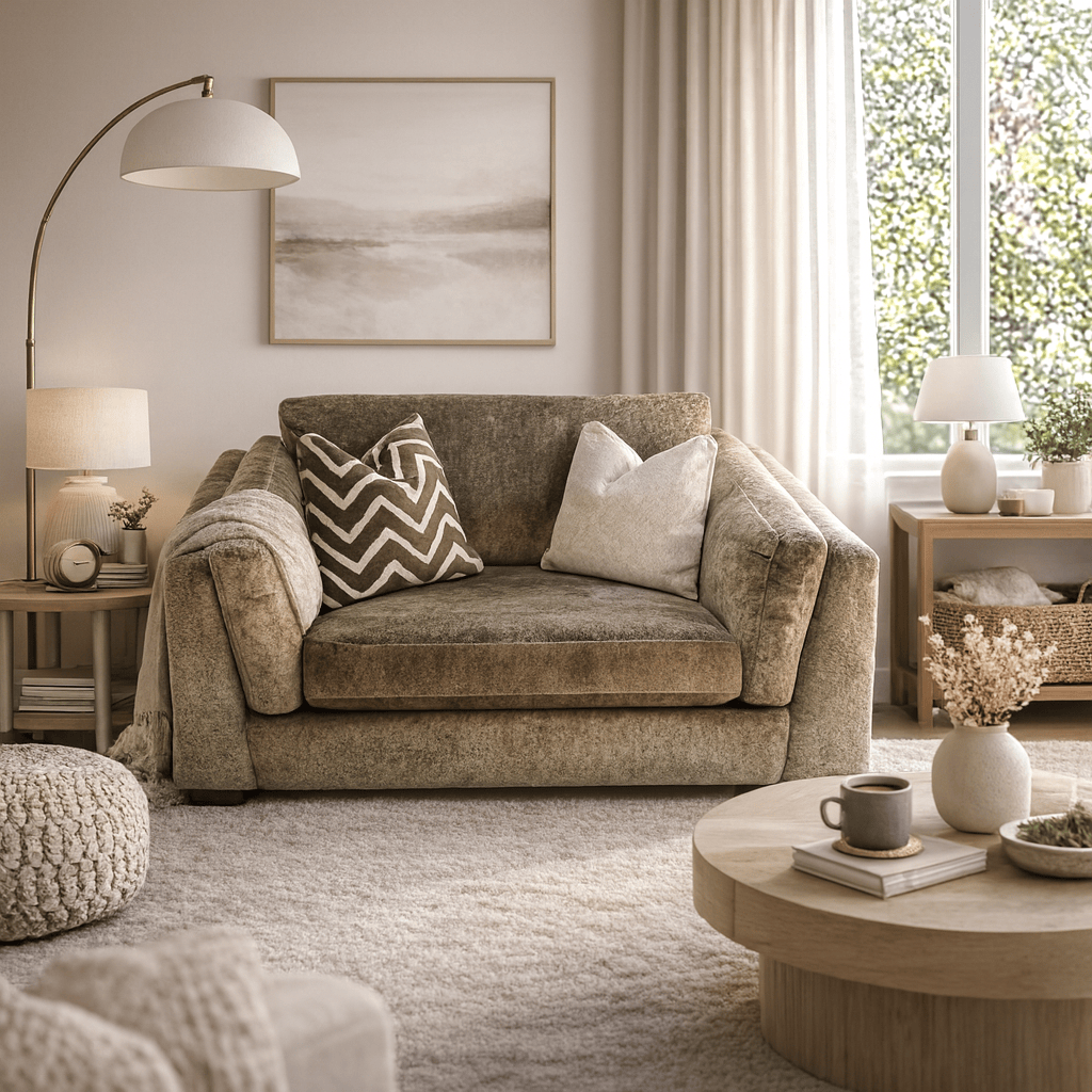 Furniture  -  Miami Snuggler - Mink  -  60485157