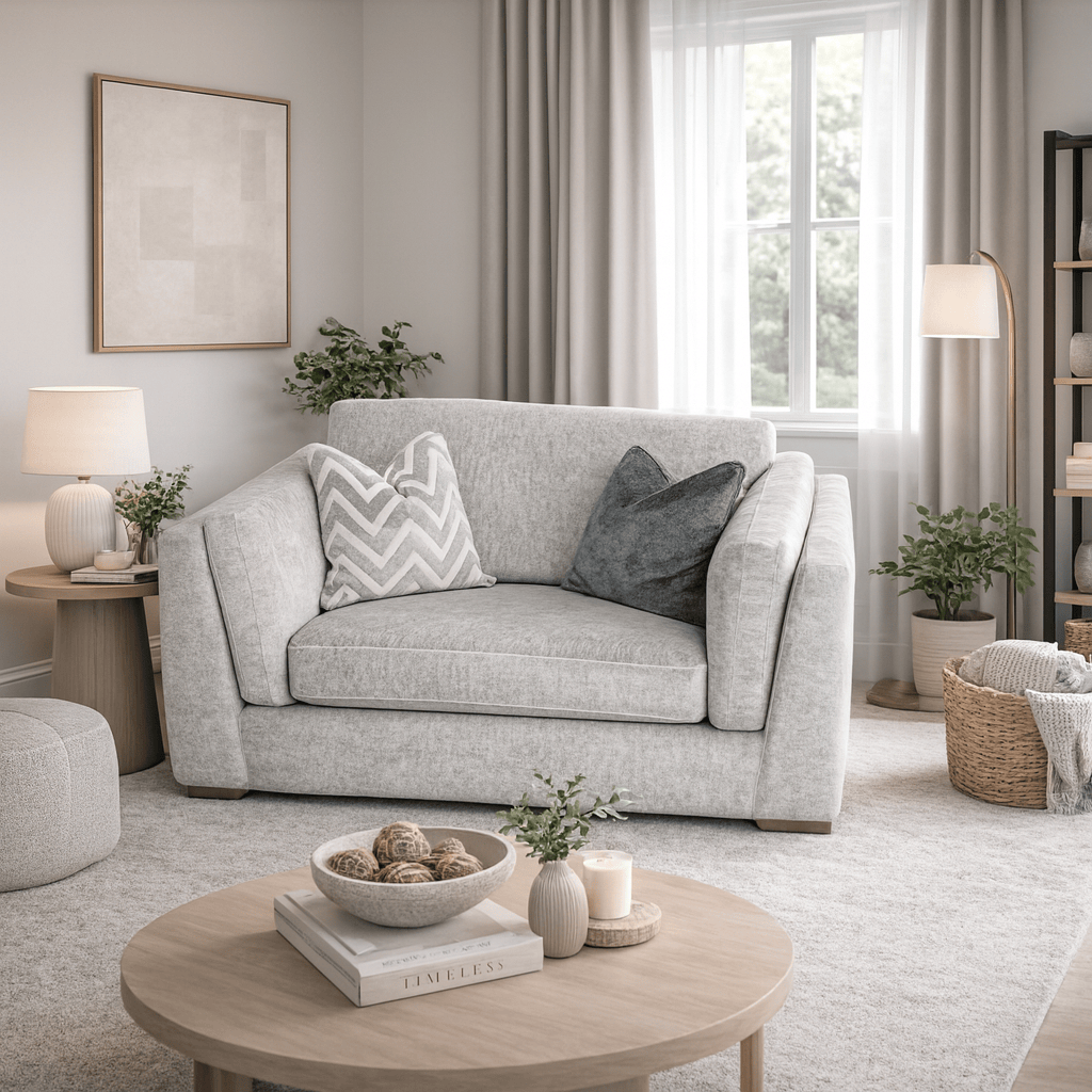 Furniture  -  Florida Snuggler - Silver  -  60485160