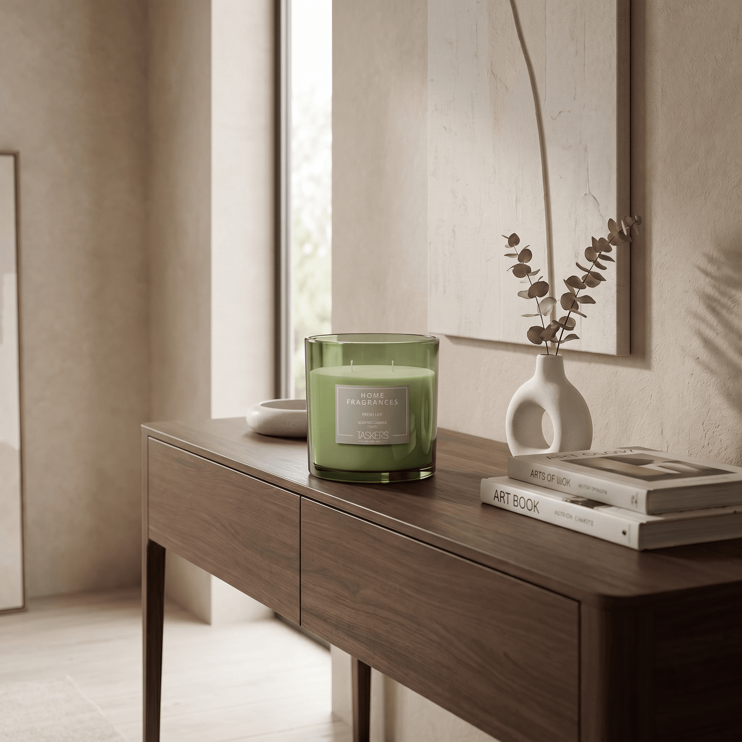 Homeware  -  Fresh Lily 1200g Scented Candle  -  60485163