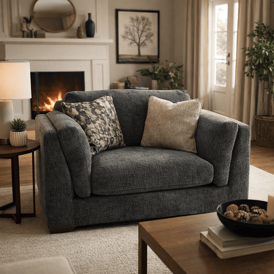 Furniture  -  Arizona Snuggler - Grey  -  60485188