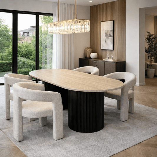 Furniture  -  Linea Dining Table and 4 Heidi Chairs  -  60485208