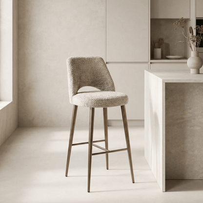 Furniture  -  Richmond Delphine Barstool - L Nature  -  60485239