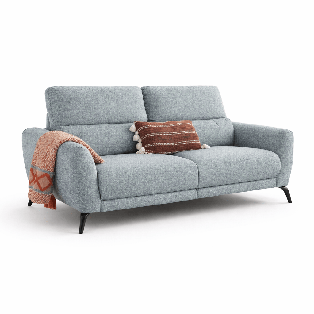 Furniture  -  Plaza 3 Seater Sofa - Grey  -  60485241