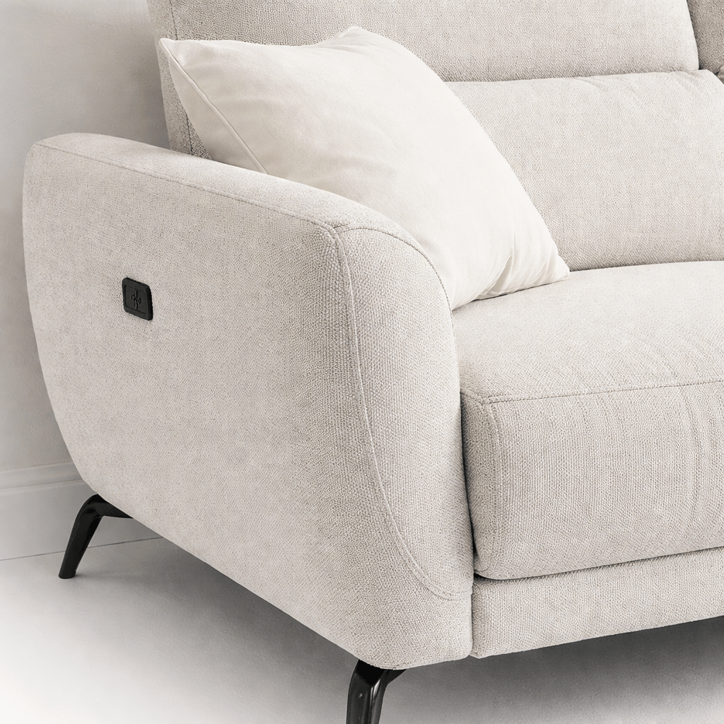 Furniture  -  Plaza 3 Seater Sofa - Beige  -  60485244