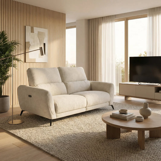 Active  -  Plaza 2 Seater Sofa - Beige  -  60485245