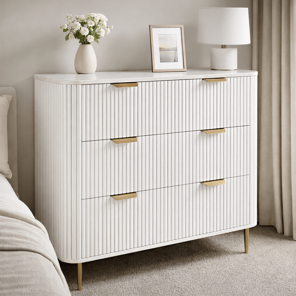 Furniture  -  Reed 3 Draw Chest  -  60485248
