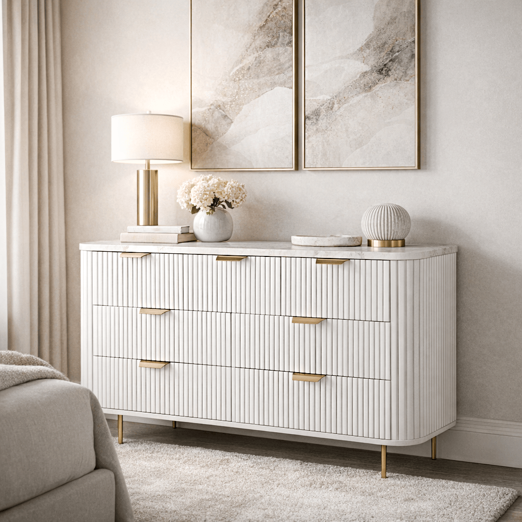 Furniture  -  Reed 7 Draw Chest  -  60485250