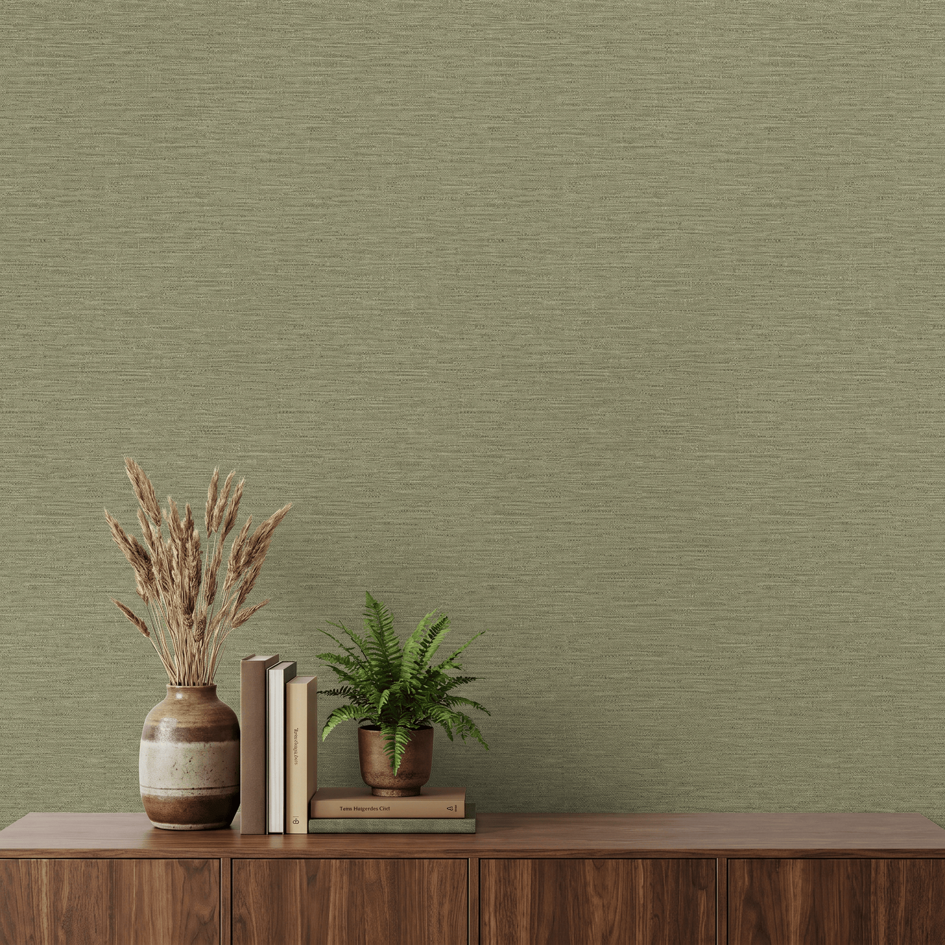 Wallpaper  -  Grandeco Telma Sage Green Wallpaper - 199510  -  60485321