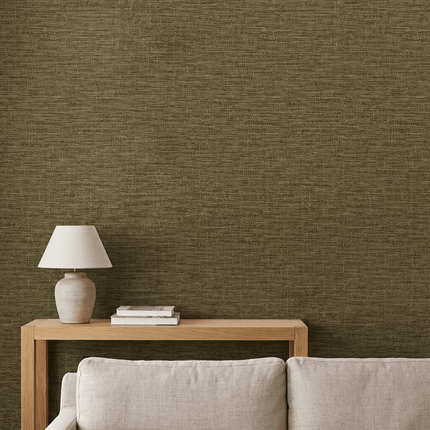 Wallpaper  -  Grandeco Telma Dark Green Wallpaper - 199512  -  60485323
