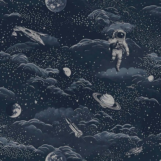 Sample  -  Holden Lost in Space Midnight Blue/Silver Sample - 14051  -  60485330
