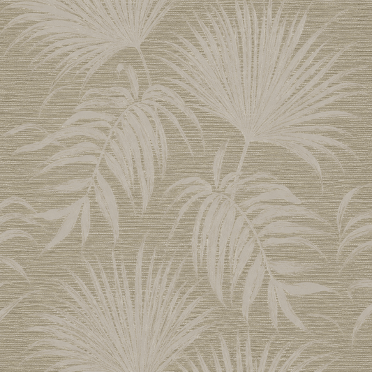 Sample  -  Holden Grasscloth Leaf Taupe Sample - 66221  -  60485336