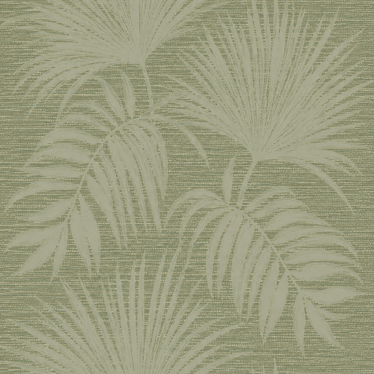 Sample  -  Holden Grasscloth Leaf Green Sample - 66222  -  60485338