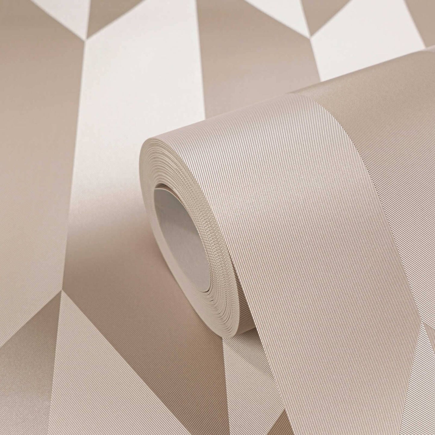 Wallpaper  -  A.S Cosmo Metallic Beige & Cream Graphical - 790861  -  60485355