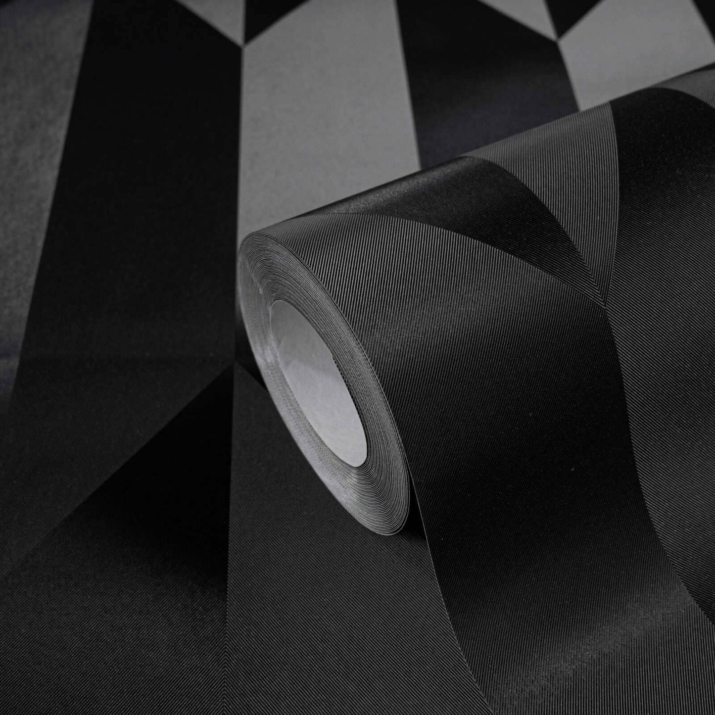 Wallpaper  -  A.S Cosmo Metallic Black Graphical - 790868  -  60485365