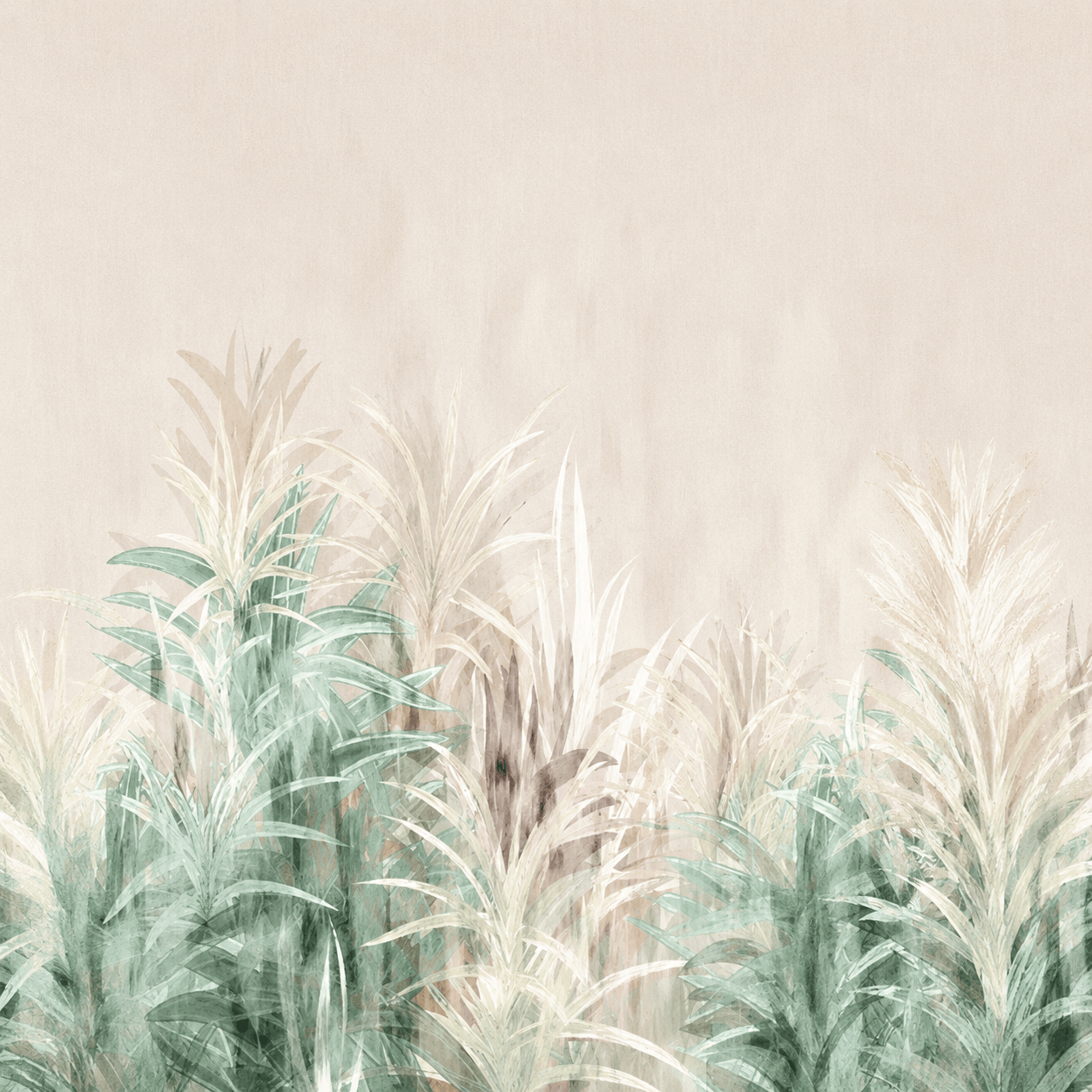 Wallpaper  -  A.S Cosmo Beige/Cream/Green Nature Wallpaper - 791459  -  60485375